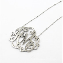 Pingente de prata da flor para a jóia da forma da colar